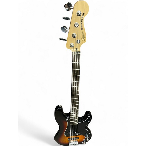 Used Squier Affinity Precision Bass 3 Color Sunburst Electric Bass Guitar