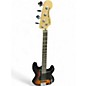 Used Squier Affinity Precision Bass 3 Color Sunburst Electric Bass Guitar
