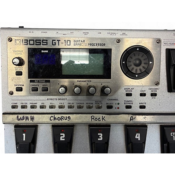 Used BOSS GT10 Effect Processor