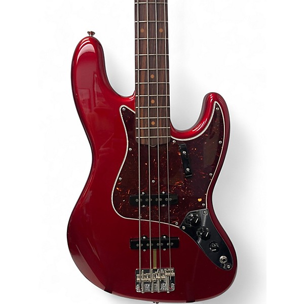 Used Fender American Original 60s Jazz Bass Candy Apple Red Electric Bass Guitar