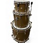 Used SONOR 3 Piece SQ1 Metallic Gold Drum Kit thumbnail
