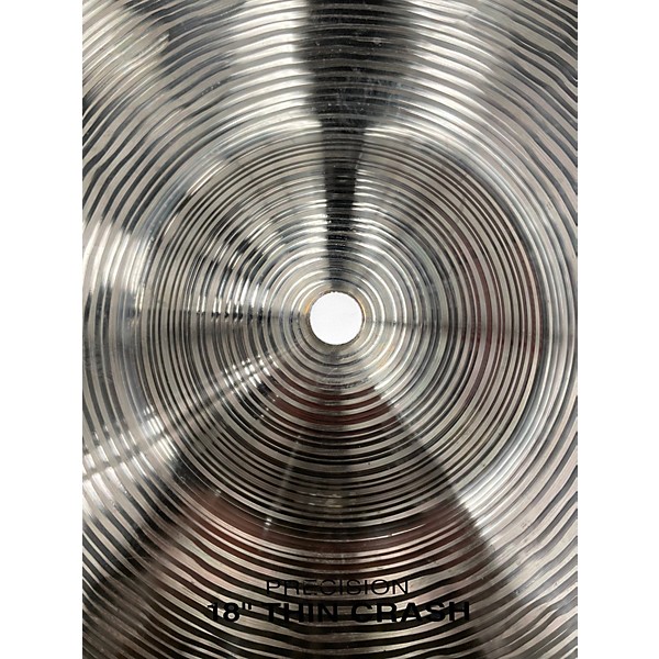 Used Paiste 18in Signature Precision Thin Crash Cymbal