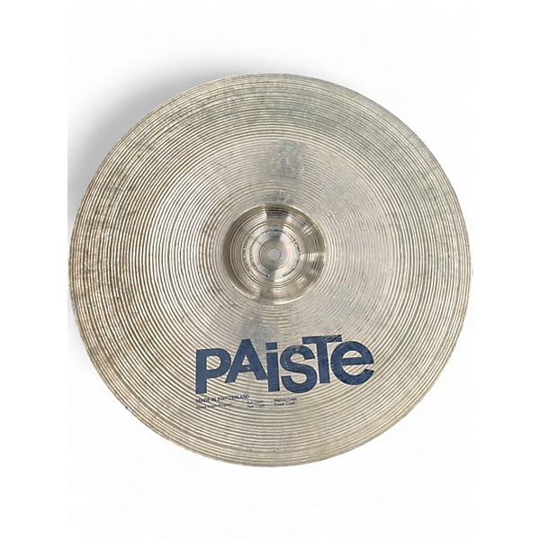 Used Paiste 18in FAST CRASH Cymbal