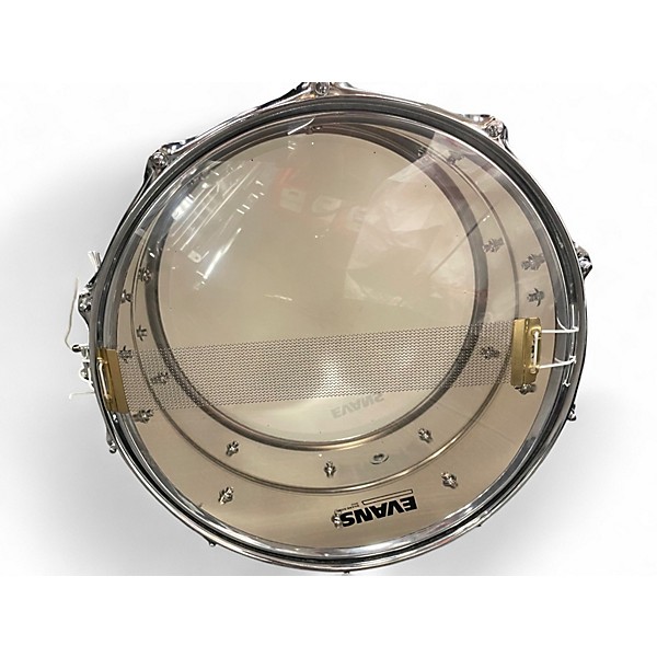 Used Ludwig 14X8 Supralite Snare Stainless Steel Drum