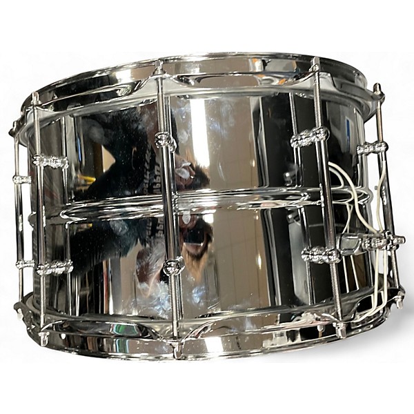 Used Ludwig 14X8 Supralite Snare Stainless Steel Drum