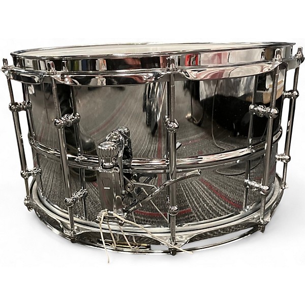 Used Ludwig 14X8 Supralite Snare Stainless Steel Drum