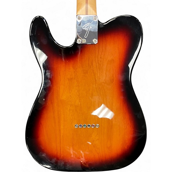 Used Fender Player Telecaster 3 Color Sunburst Solid Body Electric Guitar