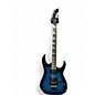 Used Ibanez GIO Series RG320 Trans Blue Sunburst Solid Body Electric Guitar thumbnail