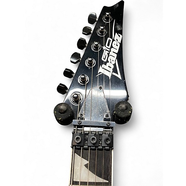 Used Ibanez GIO Series RG320 Trans Blue Sunburst Solid Body Electric Guitar