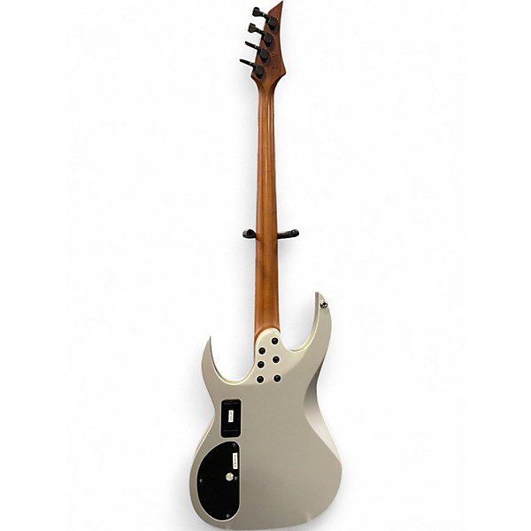 Used Solar Guitars ab2.4  Silver Electric Bass Guitar