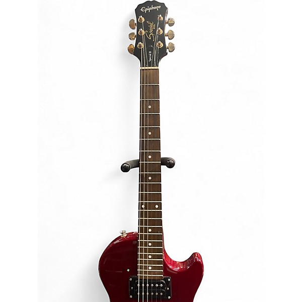 Used Epiphone Special II Wine Red Solid Body Electric Guitar