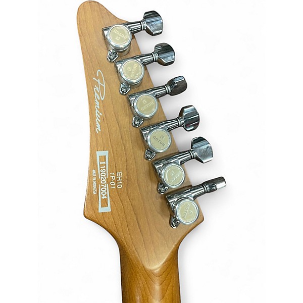 Used Ibanez EH10 DARK GREEN Solid Body Electric Guitar