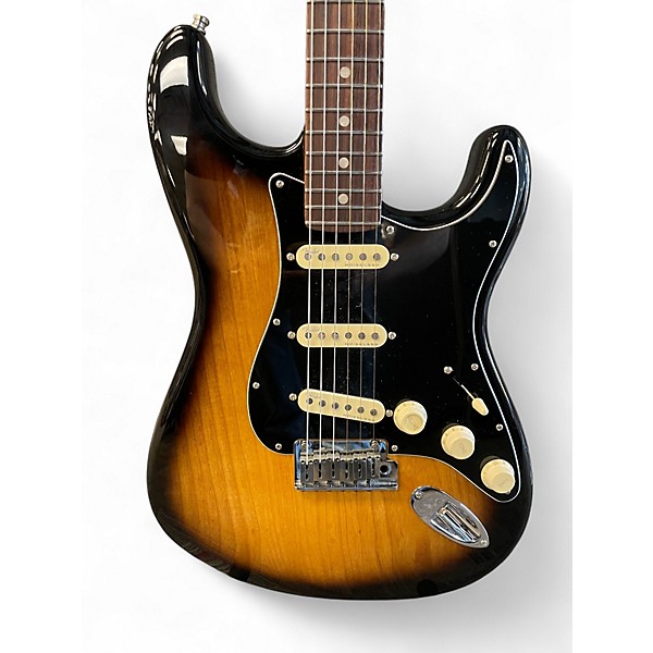 Used Fender American Ultra Luxe Stratocaster 2-Color Sunburst Solid Body Electric Guitar