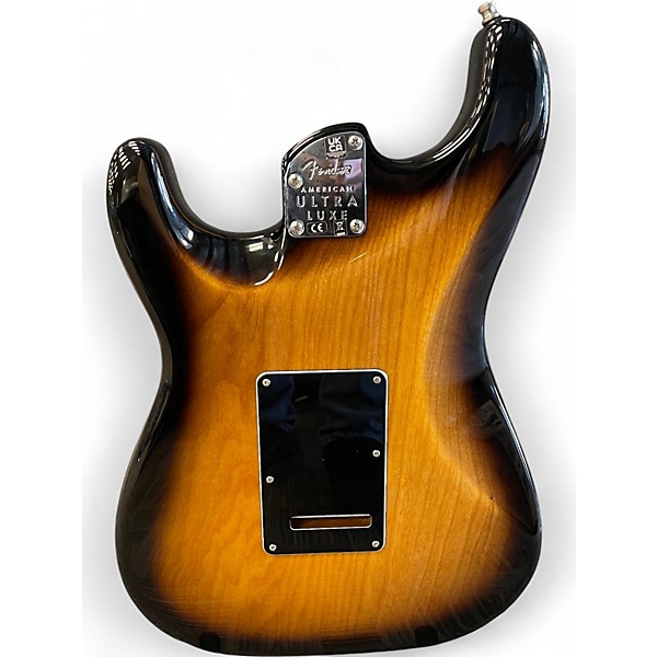 Used Fender American Ultra Luxe Stratocaster 2-Color Sunburst Solid Body Electric Guitar