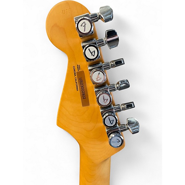 Used Fender American Ultra Luxe Stratocaster 2-Color Sunburst Solid Body Electric Guitar