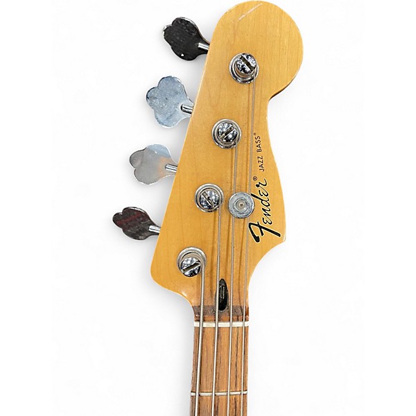 Used Fender Standard Jazz Bass 3 Color Sunburst Electric Bass Guitar