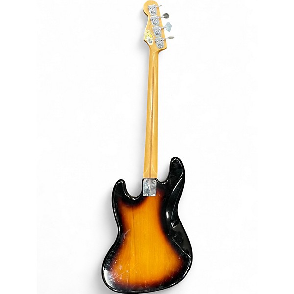 Used Fender Standard Jazz Bass 3 Color Sunburst Electric Bass Guitar