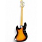 Used Fender Standard Jazz Bass 3 Color Sunburst Electric Bass Guitar
