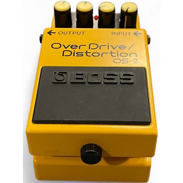 Used BOSS OS2 Overdrive Distortion Effect Pedal