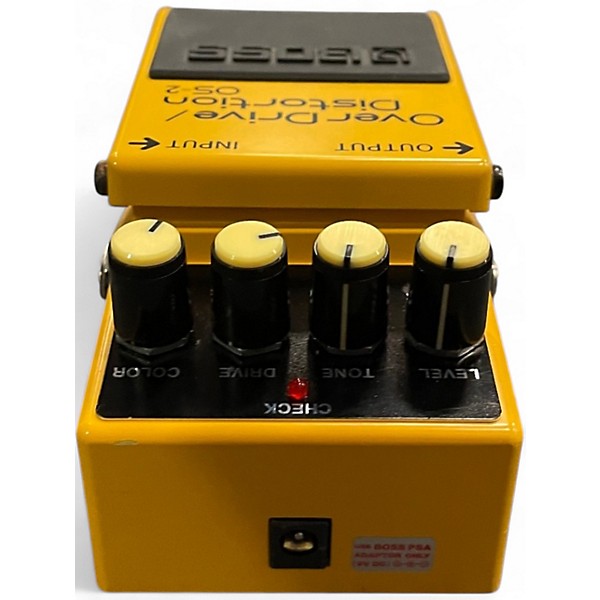 Used BOSS OS2 Overdrive Distortion Effect Pedal