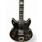Used Hagstrom ALVAR BLACK Hollow Body Electric Guitar