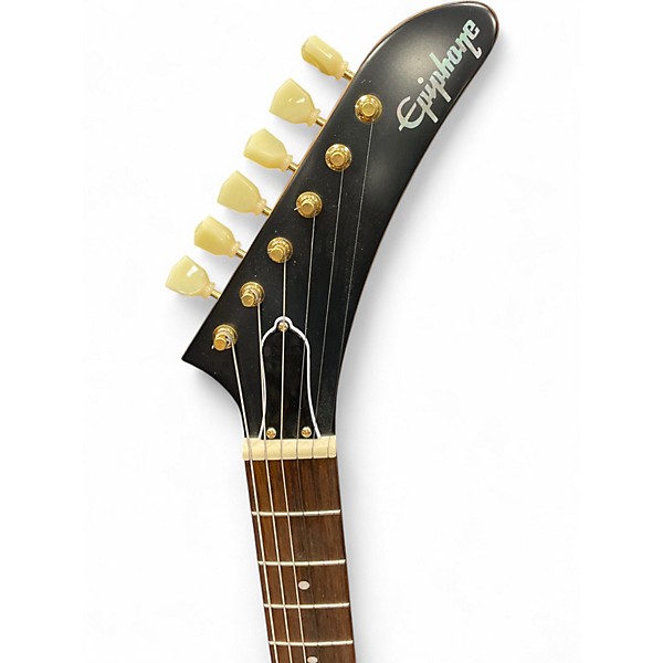 Used Epiphone Korina 1958 Explorer Natural Solid Body Electric Guitar