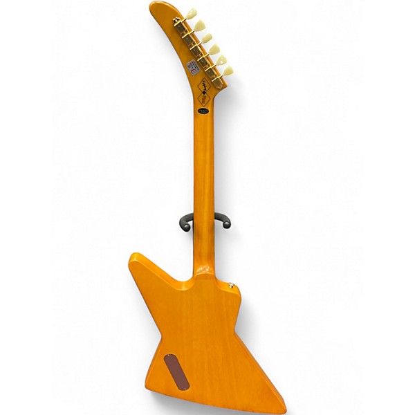 Used Epiphone Korina 1958 Explorer Natural Solid Body Electric Guitar