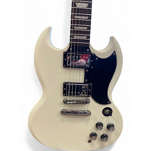 Used Epiphone SG G400 Alpine White Solid Body Electric Guitar