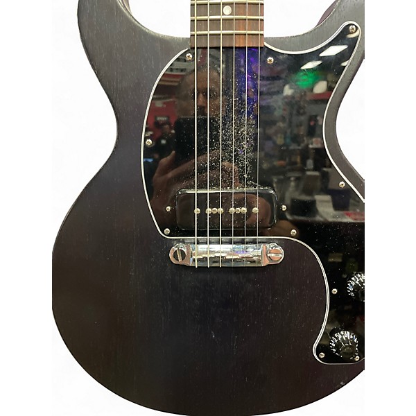 Used Gibson Les Paul Jr Tribute Worn Ebony Solid Body Electric Guitar