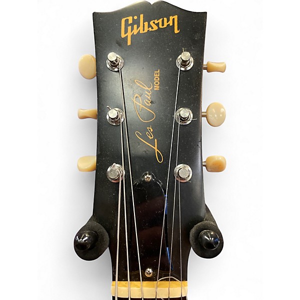 Used Gibson Les Paul Jr Tribute Worn Ebony Solid Body Electric Guitar