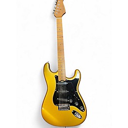 Used Tease st 1 spr Metallic Gold Solid Body Electric Guitar