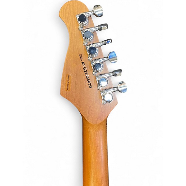 Used Tease st 1 spr Metallic Gold Solid Body Electric Guitar