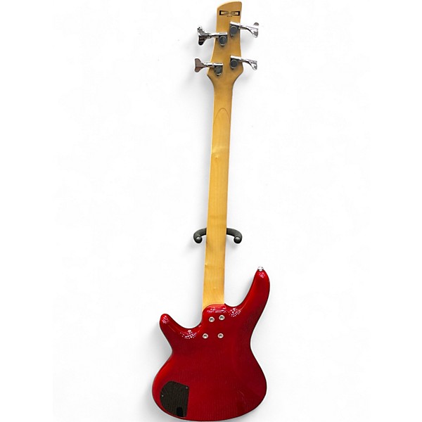 Used Ibanez Gio Candy Apple Red Electric Bass Guitar