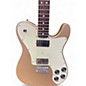 Used Fender Chris Shiflett Telecaster Deluxe Shoreline Gold Solid Body Electric Guitar