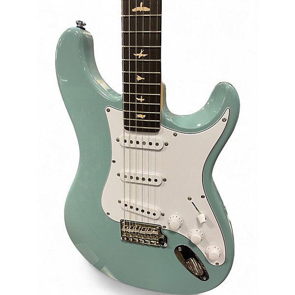 Used PRS SE Silver Sky blue grey Solid Body Electric Guitar