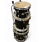 Used PDP by DW 4 Piece New Yorker 4-Piece Shell Pack With 16" Bass Drum Black Drum Kit