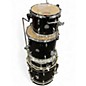 Used PDP by DW 4 Piece New Yorker 4-Piece Shell Pack With 16" Bass Drum Black Drum Kit