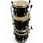 Used PDP by DW 4 Piece New Yorker 4-Piece Shell Pack With 16" Bass Drum Black Drum Kit