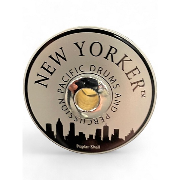 Used PDP by DW 4 Piece New Yorker 4-Piece Shell Pack With 16" Bass Drum Black Drum Kit