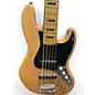 Used Squier Classic Vibe 70s Jazz Bass 5 Natural Electric Bass Guitar