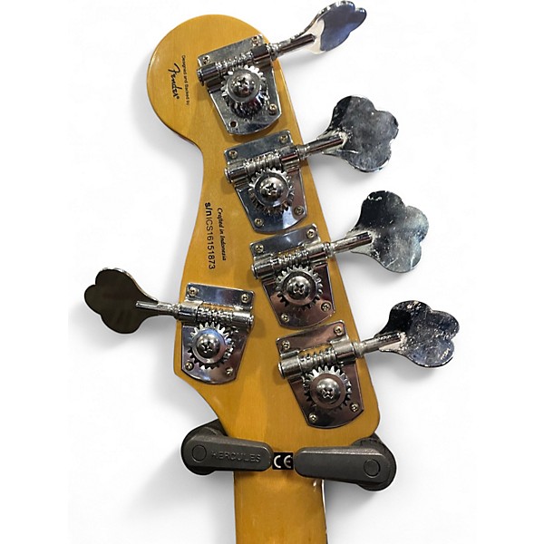 Used Squier Classic Vibe 70s Jazz Bass 5 Natural Electric Bass Guitar