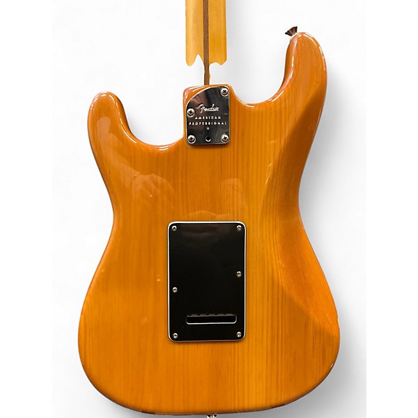 Used Fender American Professional II Stratocaster Roasted Pine Solid Body Electric Guitar