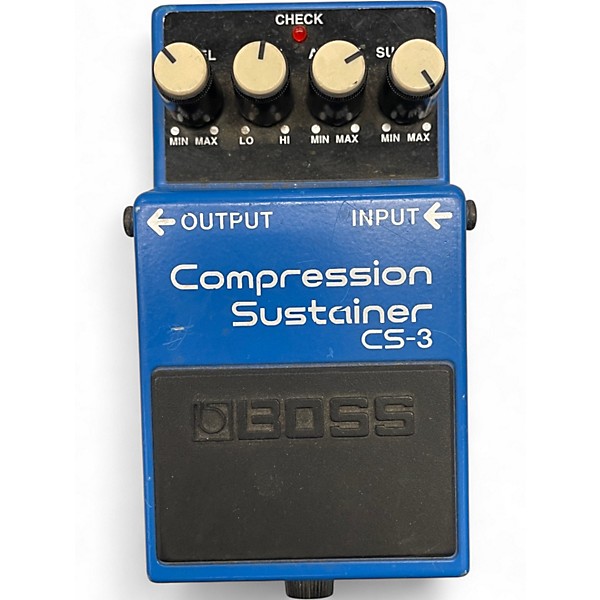 Used BOSS CS3 Compressor Sustainer Effect Pedal