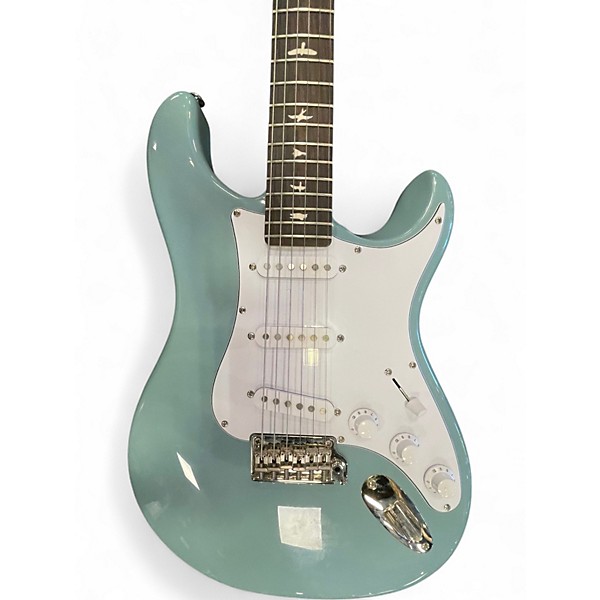 Used PRS SE Silver Sky Stone Blue Solid Body Electric Guitar