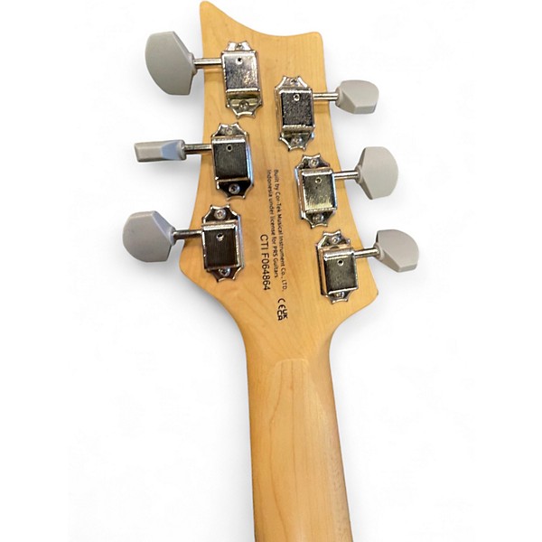 Used PRS SE Silver Sky Stone Blue Solid Body Electric Guitar