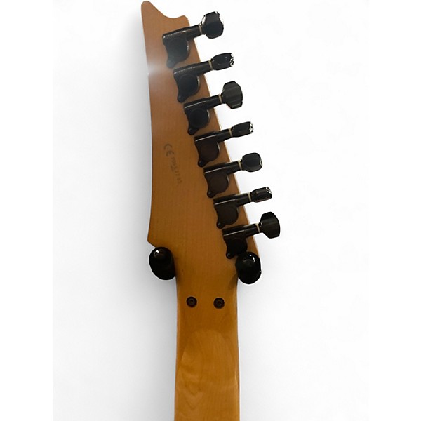 Used Ibanez RG7620 7 String Black Solid Body Electric Guitar