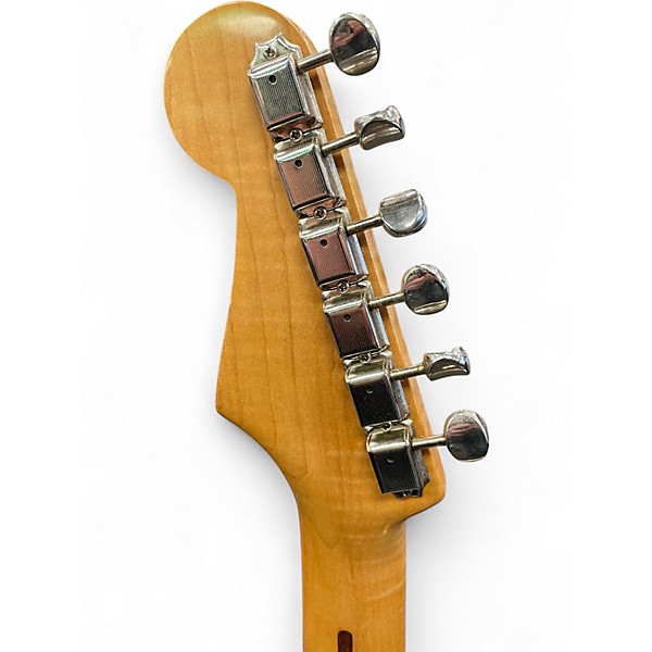 Vintage 1987 Fender stratocaster Cream Solid Body Electric Guitar