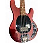 Used Sterling by Music Man Sub 4 Red Electric Bass Guitar