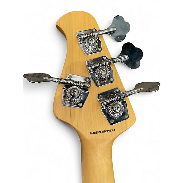 Used Sterling by Music Man Sub 4 Red Electric Bass Guitar