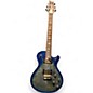 Used 2015 PRS Tremonti Trem 10-Top Aqua Smokewrap Solid Body Electric Guitar thumbnail
